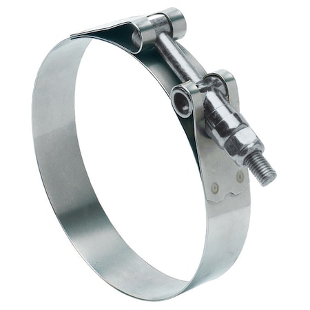 B & K Ideal Tridon 2-1/2 in. 2-13/16 in. 250 Silver Hose Clamp Stainless Steel Band T-Bolt 300100250553